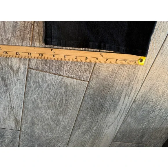 Madewell Perfect Vintage Wide Leg Jean 27 Black DM7541 High Rise Denim Womens - Picture 11 of 14